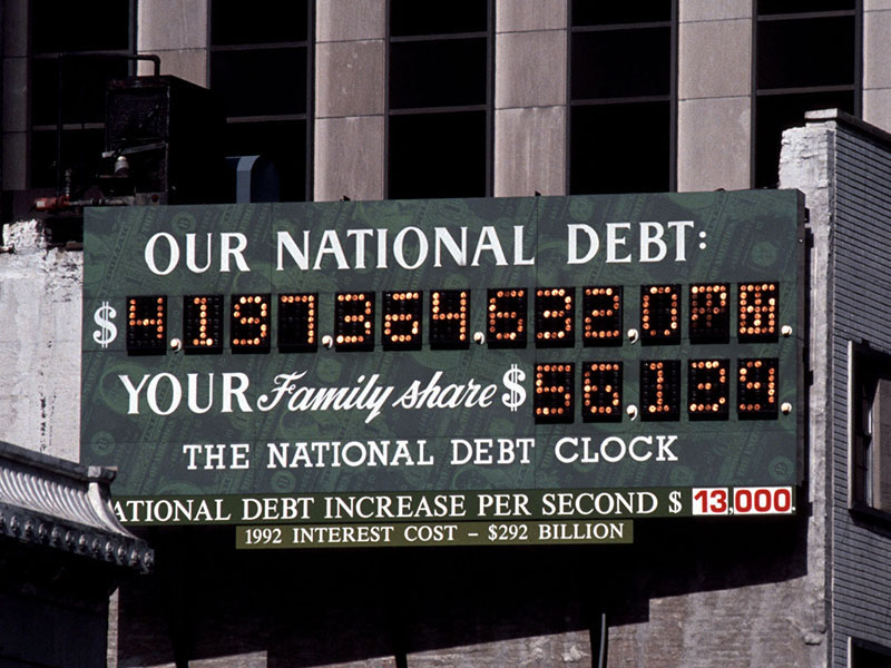 national debt clock