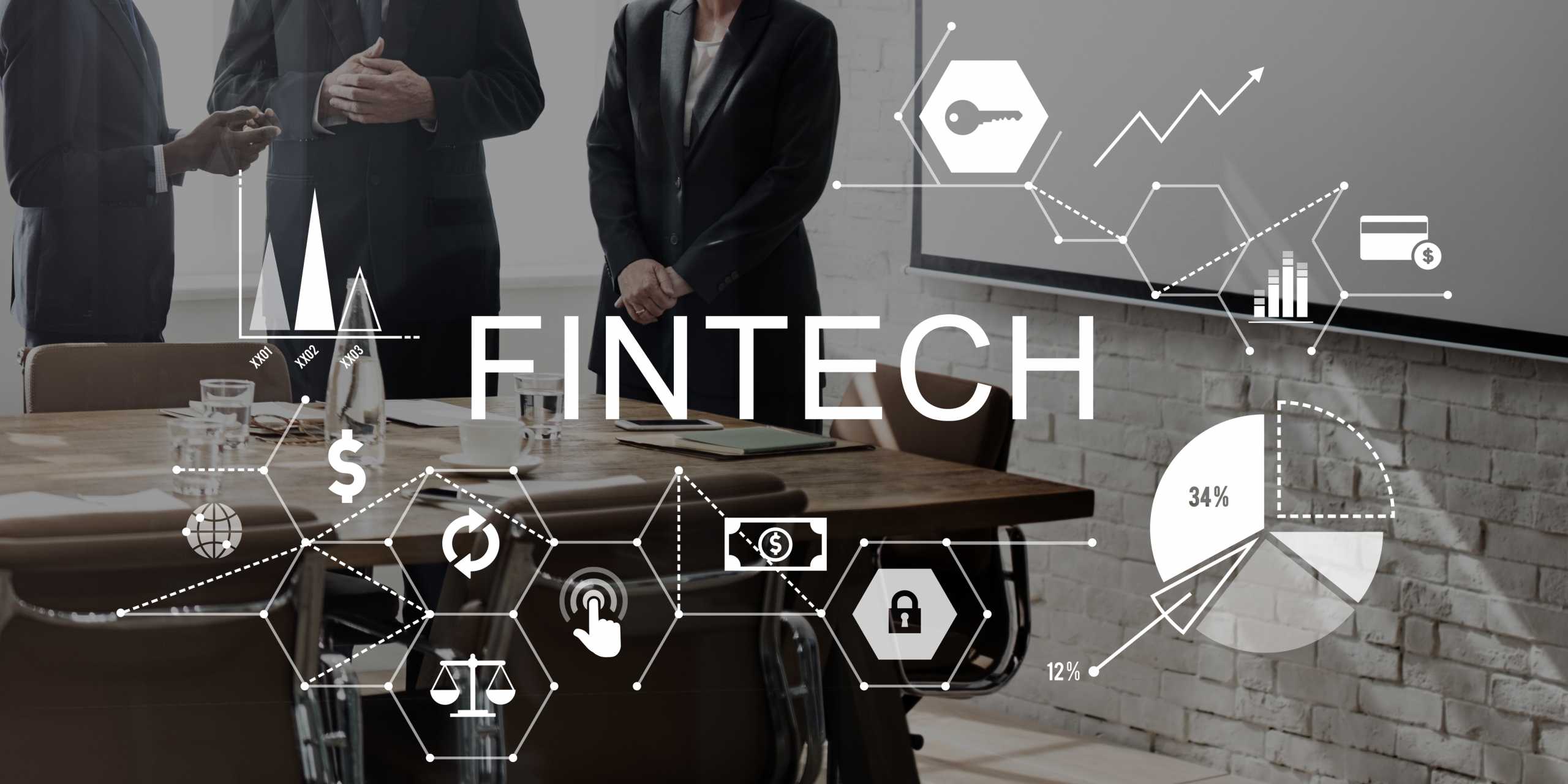 Fintech Investment Financial Internet Technology Concept