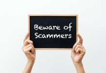 How to Protect Your Money From Scammers Beware of Scammers Sign
