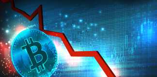 Bitcoin Price Fallchart