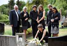 Grieving-family