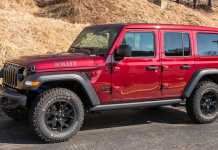 Tips for Buying a New Wrangler A used Jeep Wrangler for sale at a dealership in Monroeville, Pennsylvania, USA