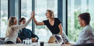 5 Tips for Being a Business Success Group of colleagues celebrating success
