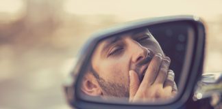 tired driver