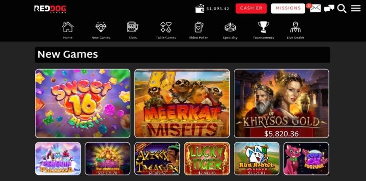 Red Dog - Best Blackjack Site for Crypto Players