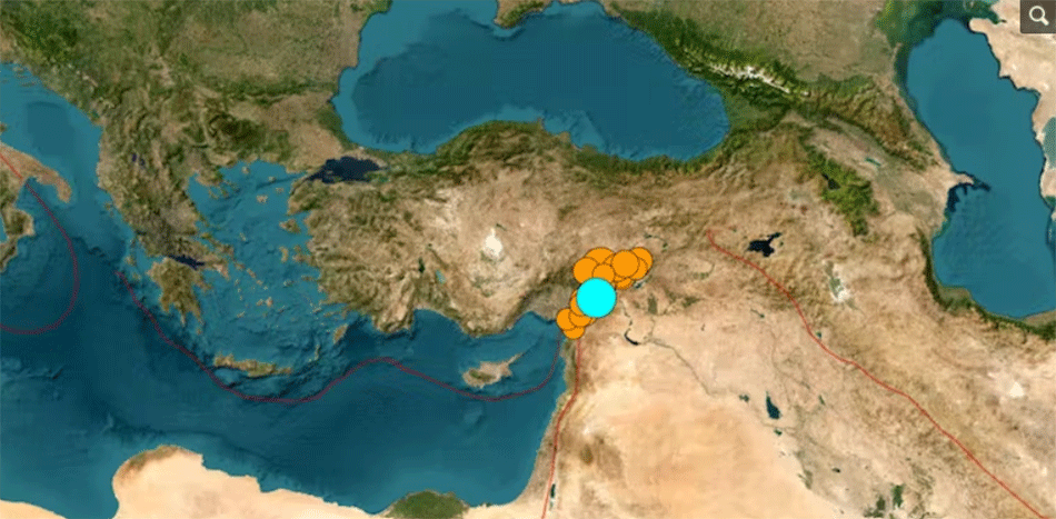 Earthquake in Turkey