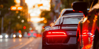 black audi