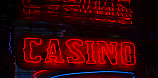 casino signage