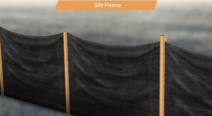 Utility of Various Kinds of Silt Fence