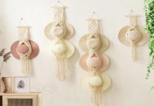 Boho Chic Hat Organization: Macrame Hangers for a Trendy Home Macrame Hangers - Trendy Home