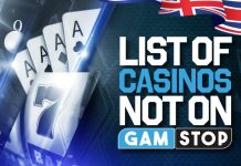 List of Casinos NOT on Gamstop UK 2023