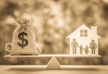 Inheritance Planning Strategies: Safeguarding Your Wealth and Legacy for Future Generations Legacy / inheritance or death tax concept : US dollar bag, a house and family members e.g father, mother, son, daughter on a balance scale, depicts a tax paid by person who inherits money or property.