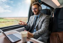 5 Key Economic Effects of Technology on Travel Business High speed train traveling
