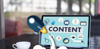 content marketing Content Data Blogging Media Publication Information Vision Concept