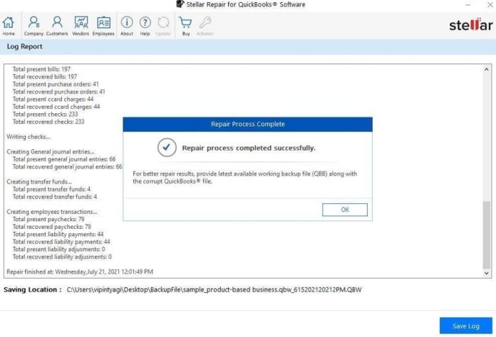 Stellar Repair for QuickBooks Software - A Detailed Review [2023] - The ...