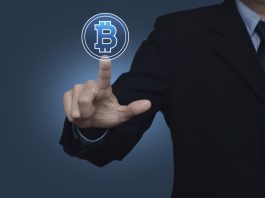 Choosing bitcoin concept