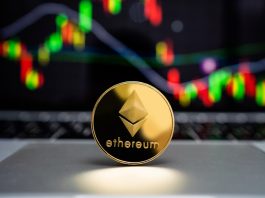 Ethereum gold coin