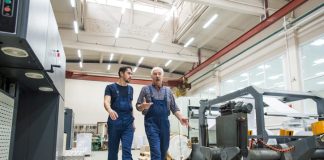 Factory workers