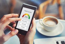 Credit Scoring Software: Improving Efficiency Credit score on smart phone