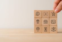 Omnichannel marketing coccept. Seamless integration of various channels, social media, email, physical stores to create a unified customer experience.