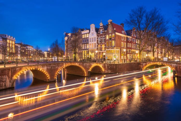 Amsterdam, Netherlands Bridges and Canals