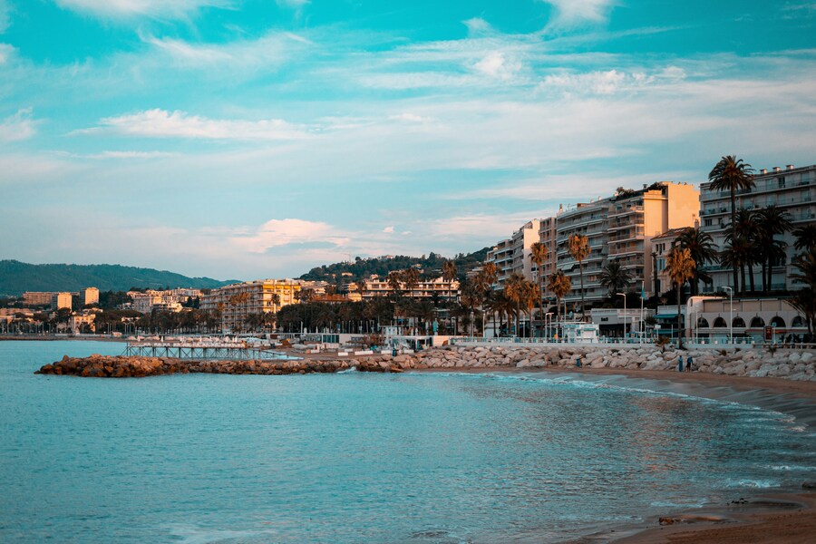 Sunrise in Cannes