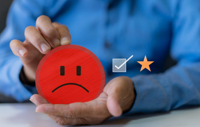 Customer Experience dissatisfied