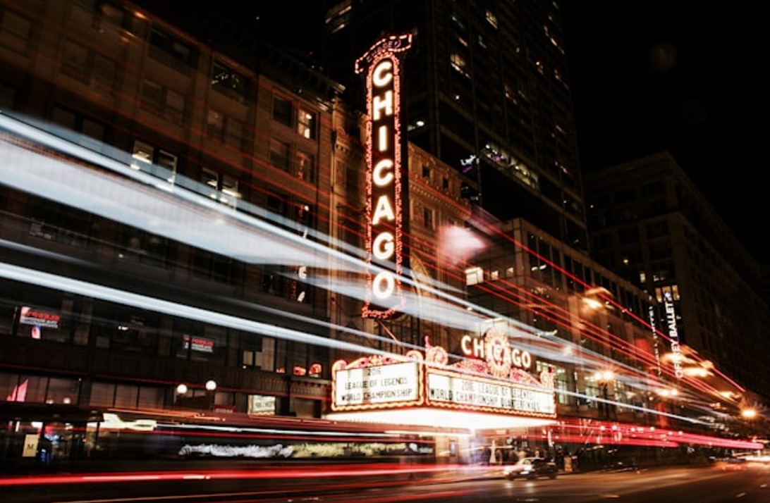 Picture of buildings during the night