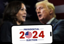 Kamala Harris and Donald Trump