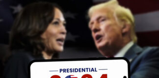 Kamala Harris and Donald Trump