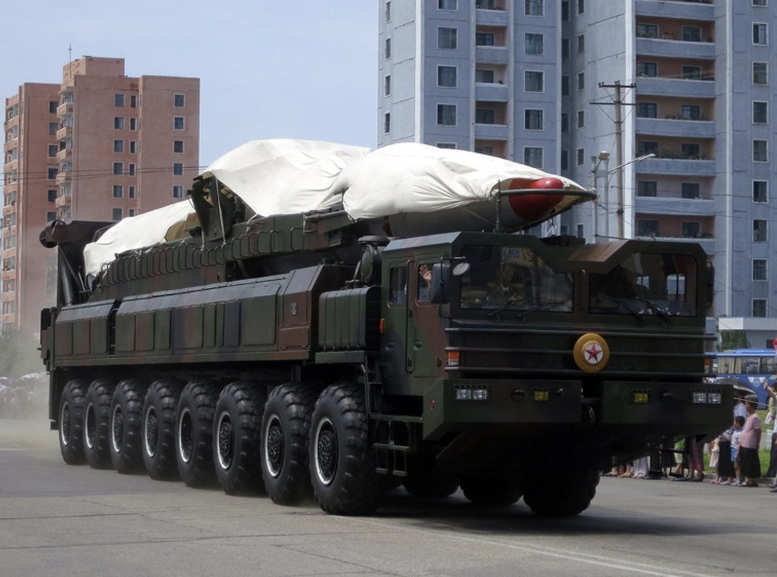 North Korea’s ballistic missile displayed on North Korea Victory Day