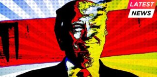 Donald Trump Divided Country royalty-free stock