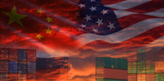 USA and China trade war economy conflict tax business finance money