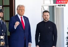 President Donald Trump welcomes Ukrainian President Volodymyr Zelenskyy