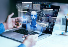 Advanced technology Artificial Intelligence for business management and strategy.