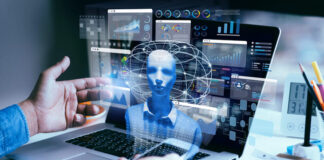 Advanced technology Artificial Intelligence for business management and strategy.