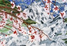 Floral artwork