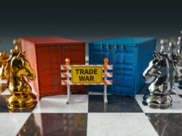 Trade Disputes Between Countries Expressed in the Chess