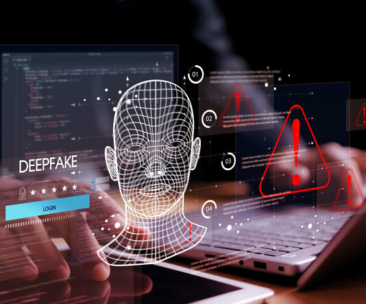 Facial tracking, detection and recognition technology, Security system. Cyber security and Security password login online