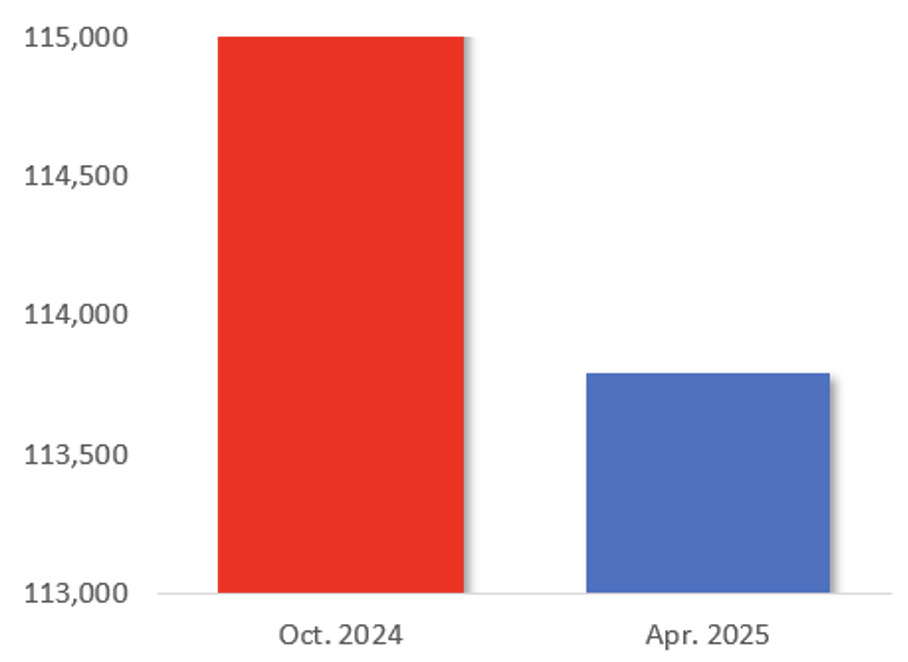 World GDP 2025 Estimates (in $ billions)