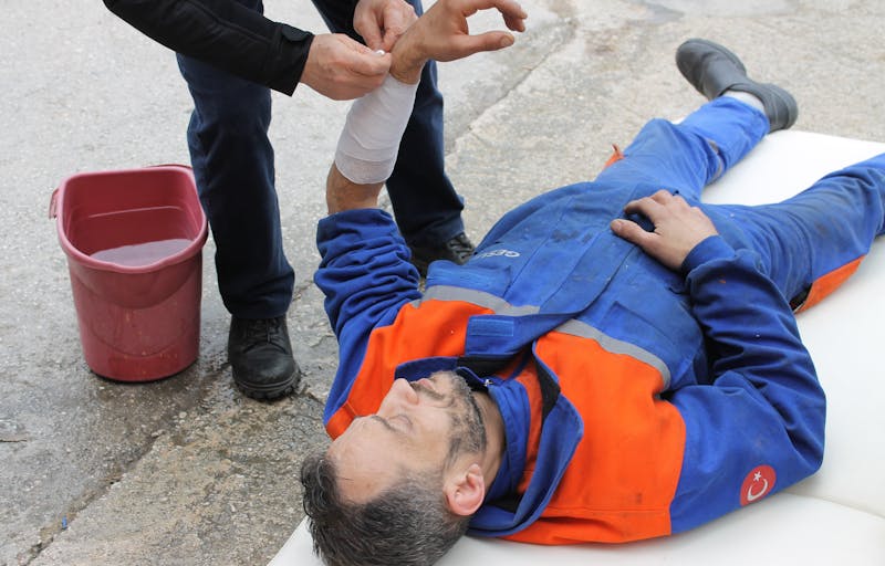 accident in the workplace