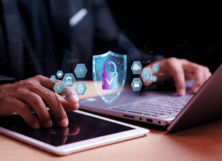 Cyber security concept, Login, User, identification information security and encryption, secure Internet access, cybersecurity, secure access to user's personal information