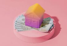House on top of a pile of money