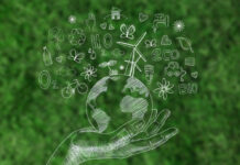Business - Digital screen with environment day