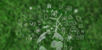 Business - Digital screen with environment day