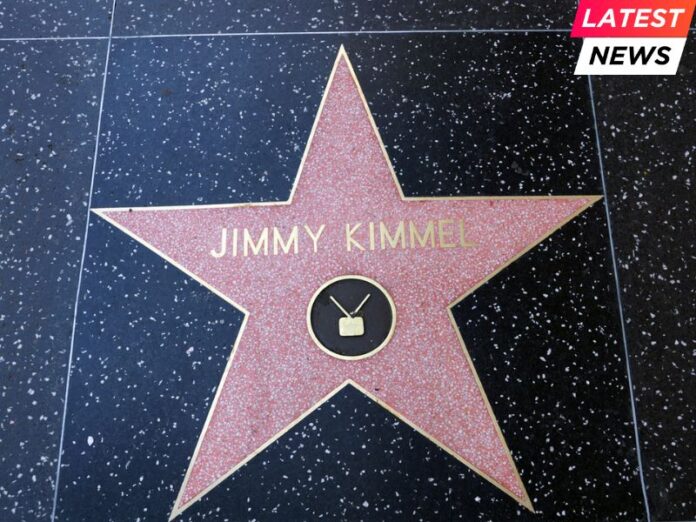 ABC - Jimmy Kimmel star on Hollywood