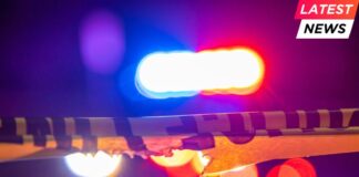 Kirk - police lights and crime scene