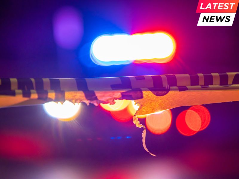 Kirk - police lights and crime scene