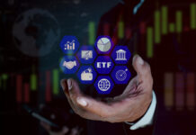 Exchange traded fund stock market trading investment financial