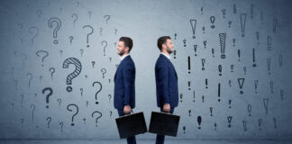 financial advisors opposite facing